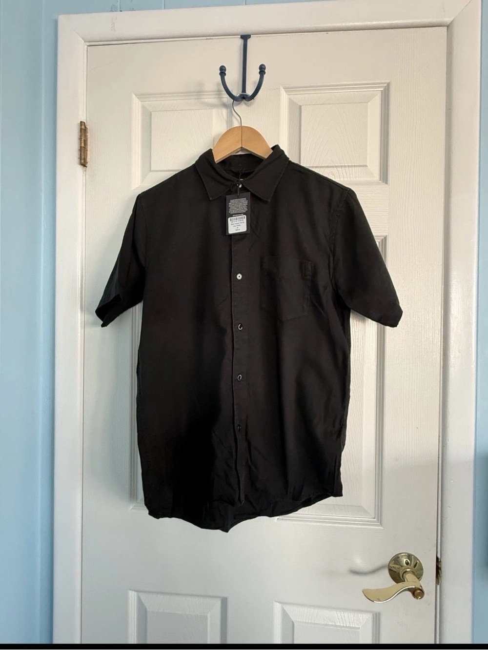 Buck Mason Draped Twill One Pocket S/S Shirt One Pocket NWT Medium M